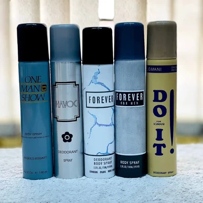 100 ML 5 pcs Body Spray Combo